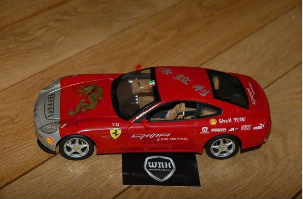 Ferrari 612 Scaglietti China red Hotwheels elite no box WRH, Verzenden, Zo goed als nieuw, Auto, Hot Wheels