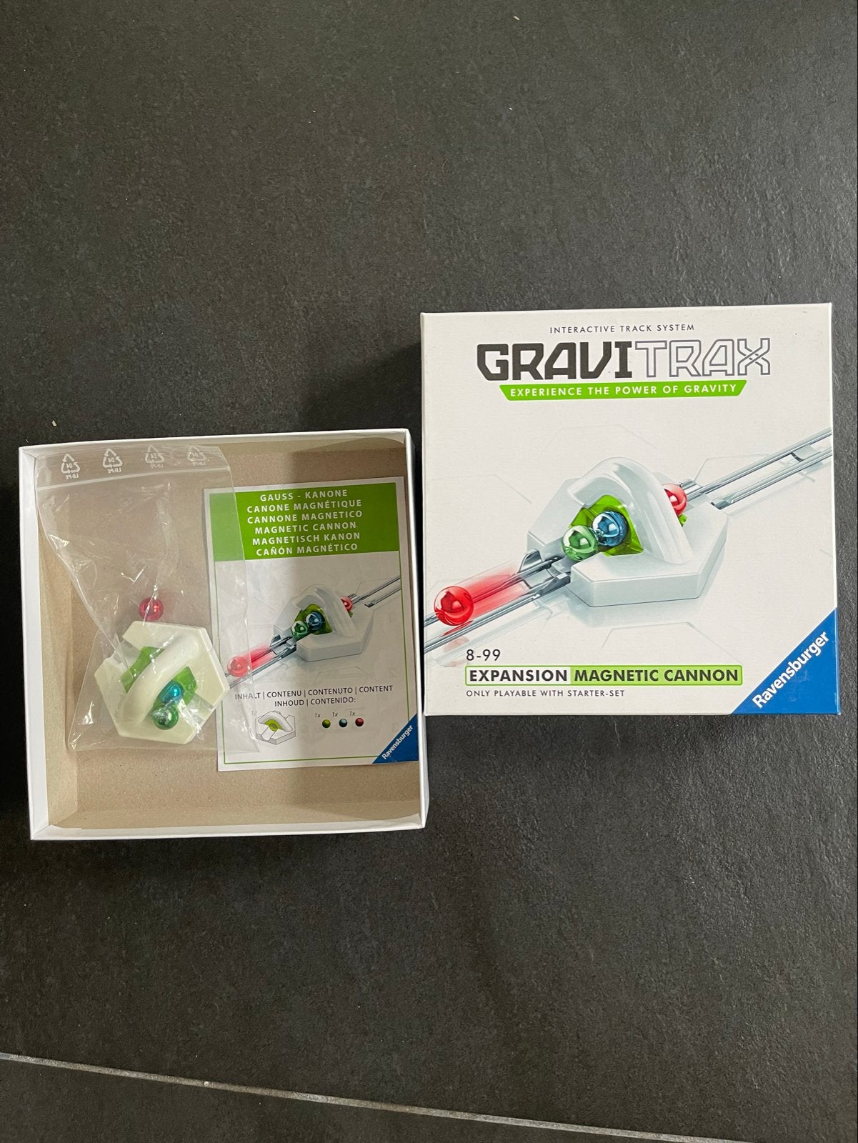 Gravitrax Uitbreiding Magnetisch Kanon - zgan, Ophalen, Zo goed als nieuw, Bouwen