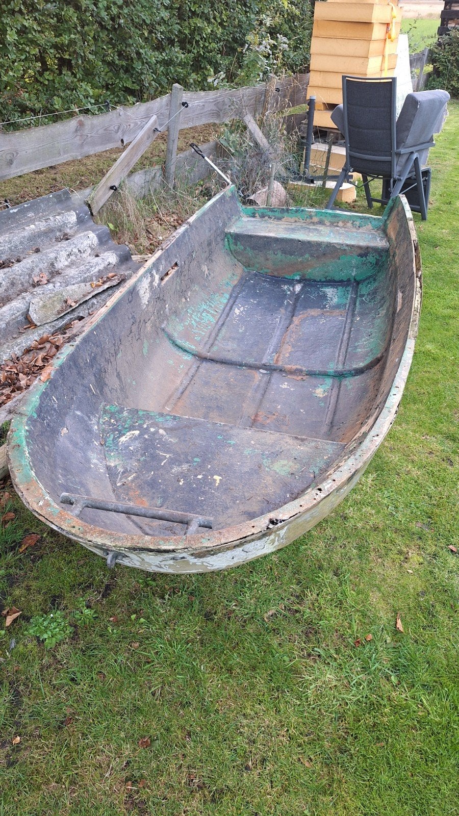 Hobby boot, Ophalen