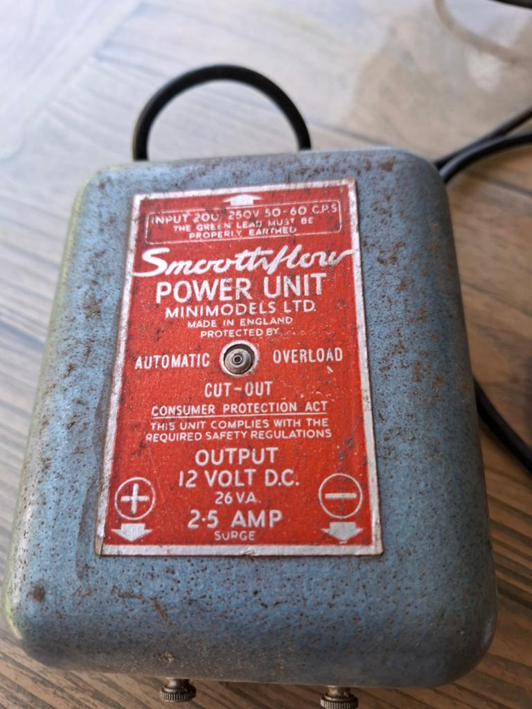 Trafo 12 v DC retro, Ophalen of Verzenden