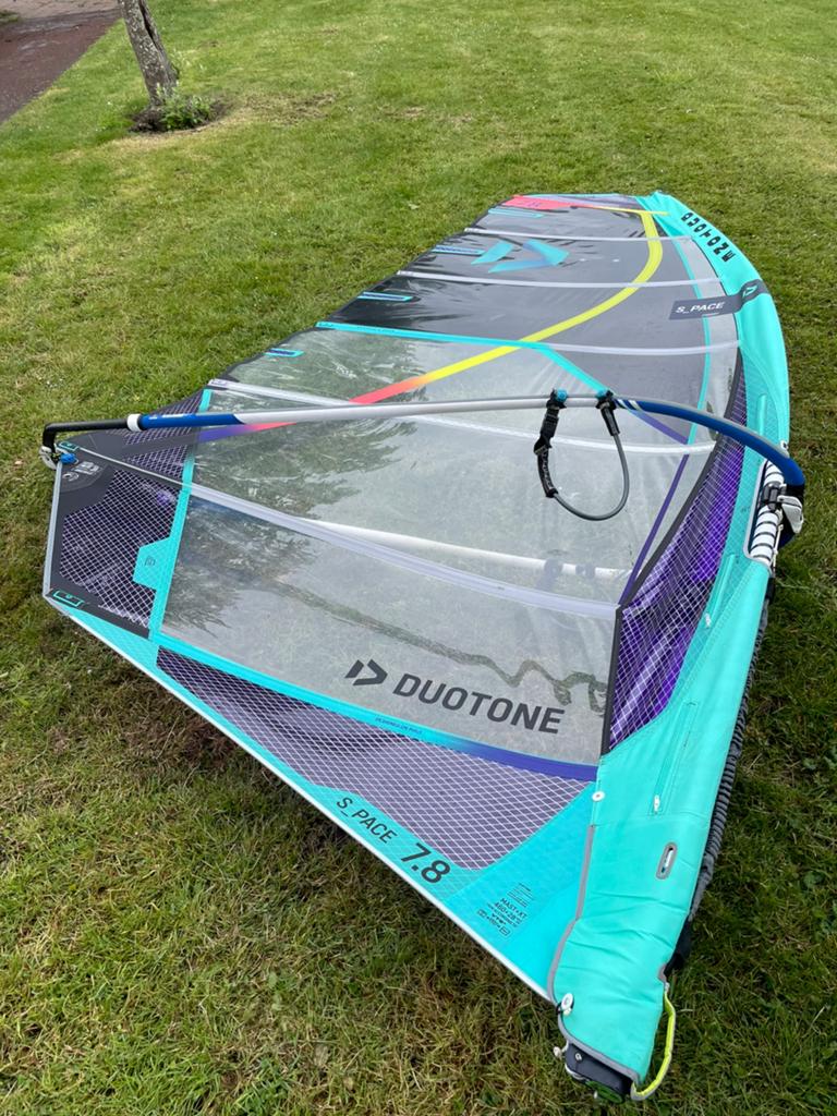 Duotone S-Pace 7.8, Ophalen, 6.5 m² tot 8 m², Zo goed als nieuw, Zeil