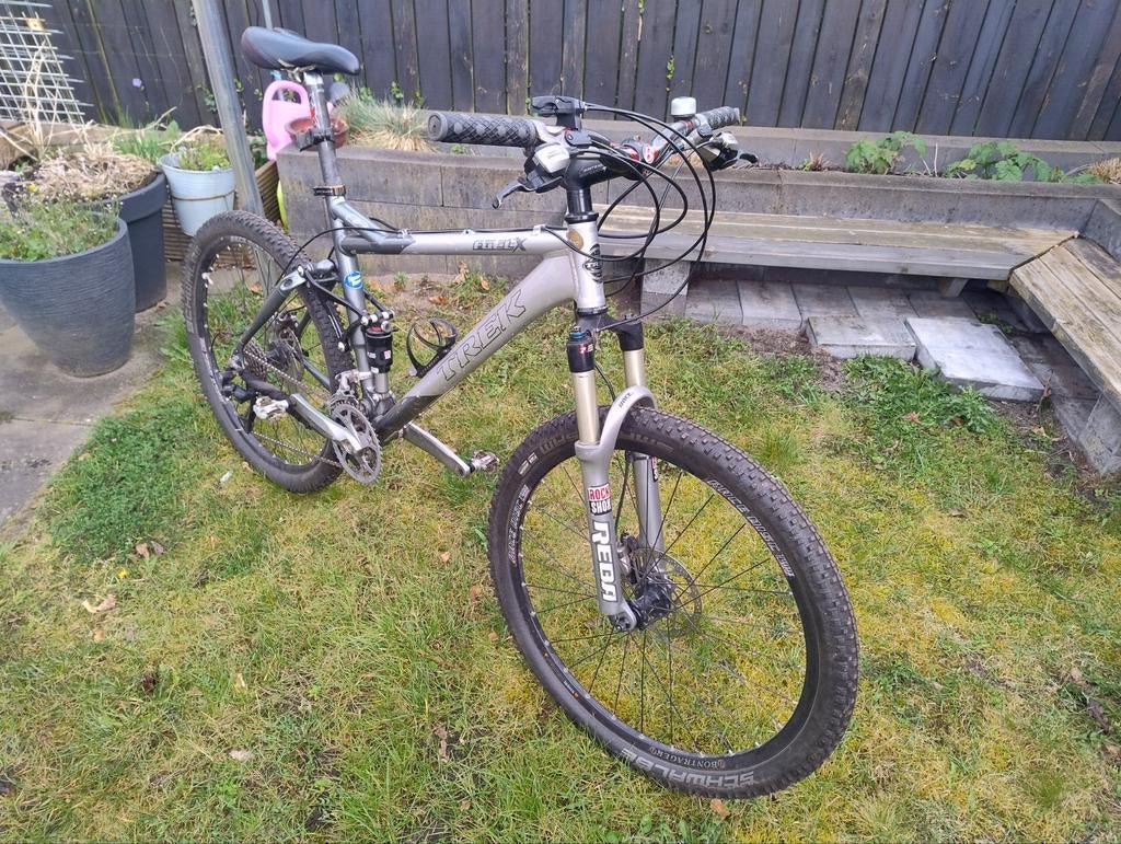 Gebruikte Trek MTB (26 inch fully), Fietsen en Brommers, Fietsen | Mountainbikes en ATB, Ophalen, Gebruikt, Schijfrem, Trek