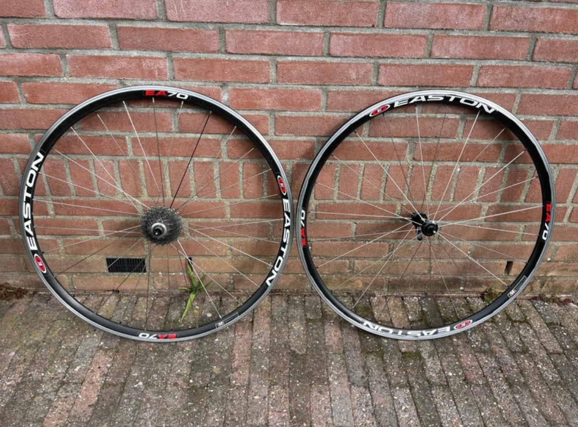 Mooi set wielen voor racefiets, Gebruikt, Aluminium, Racefiets, Ophalen