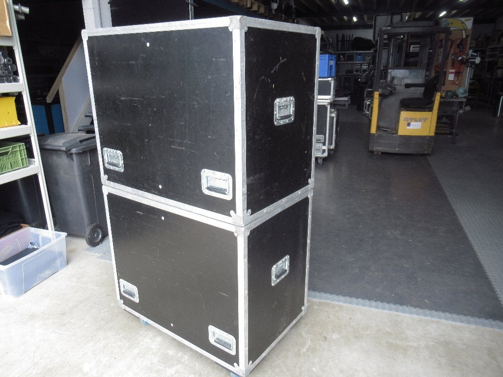 3329				set flightcases, Ophalen, Gebruikt, Overige instrumenten, Flightcase