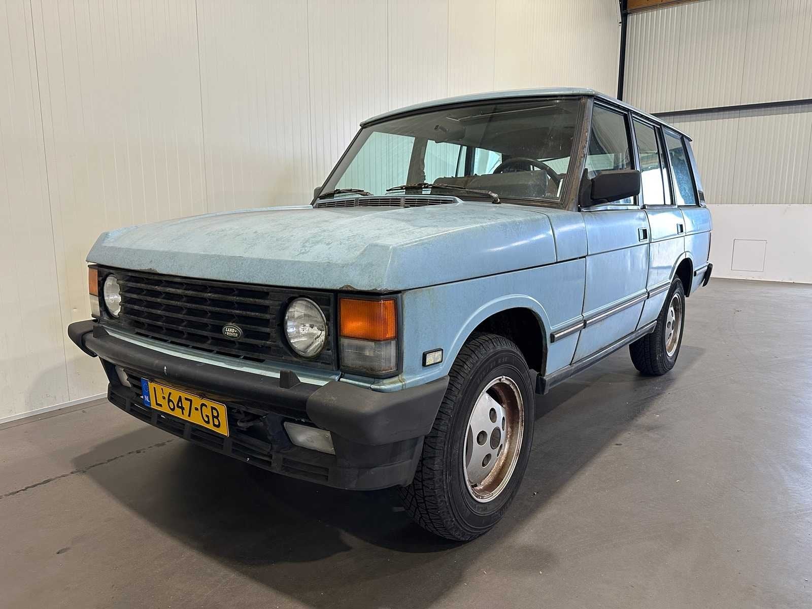 Landrover RANGE ROVER 3.9 V8 L-647-GB YOUNGTIMER, Auto's, Automaat, Gebruikt, Wit, Bedrijf