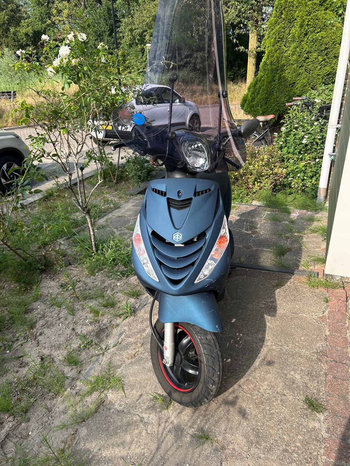 Piaggio Zip iget 4takt uit 2021 - Blauw, Ophalen, Gebruikt, Maximaal 45 km/u, Zip