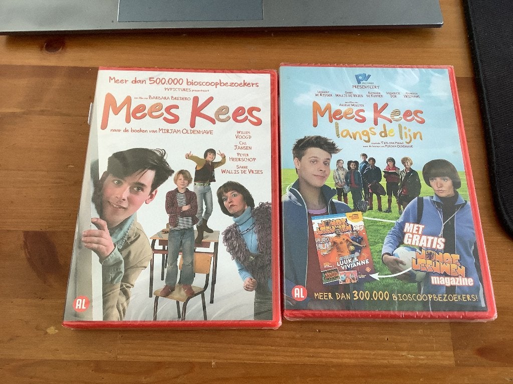 Mees Kees en Mees Kees langs de lijn. dvd's Nieuw in folie, Cd's en Dvd's, Avontuur, Alle leeftijden, Ophalen of Verzenden, Nieuw in verpakking