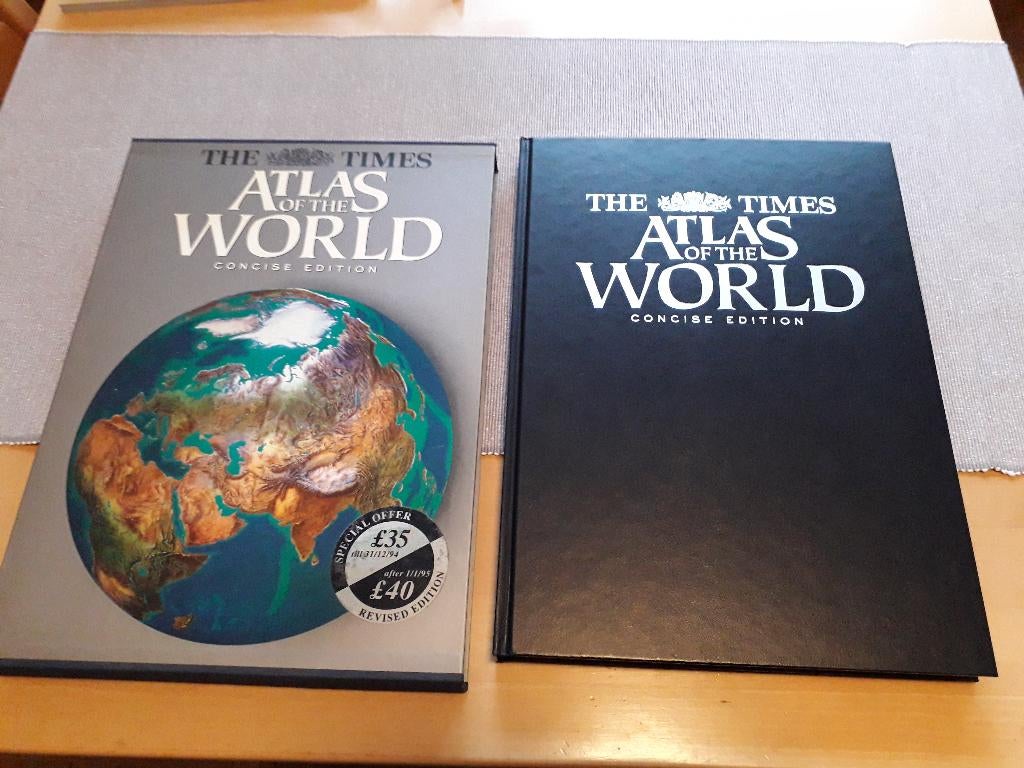 The TIMES Atlas of the World - Consise Edition, Overige atlassen, Ophalen of Verzenden, Zo goed als nieuw, 1800 tot 2000