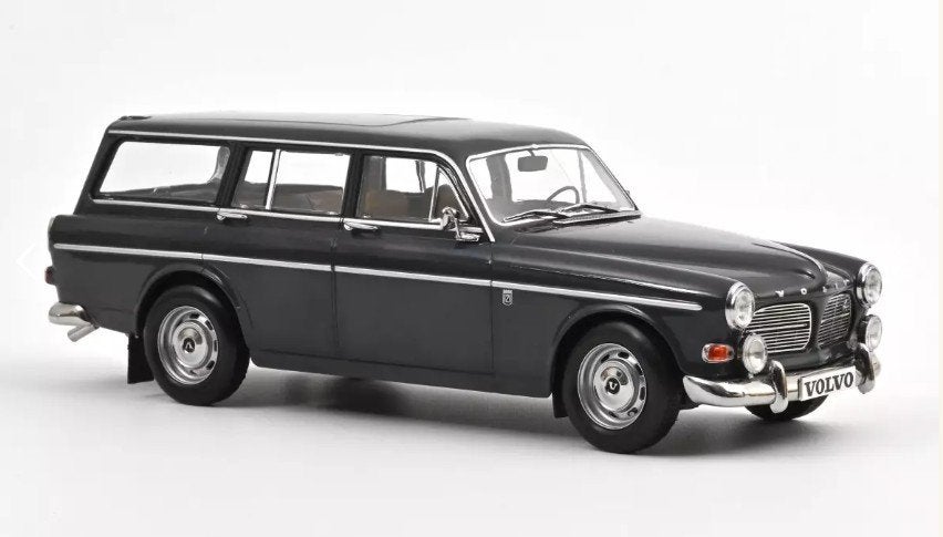 Volvo Amazon Break 1966 Graphite Grey - Norev Modelauto 1:18, 70-72 Avenue de Böhlen 69120 VAULX-EN-VELIN FRANCE, Auto, Verzenden