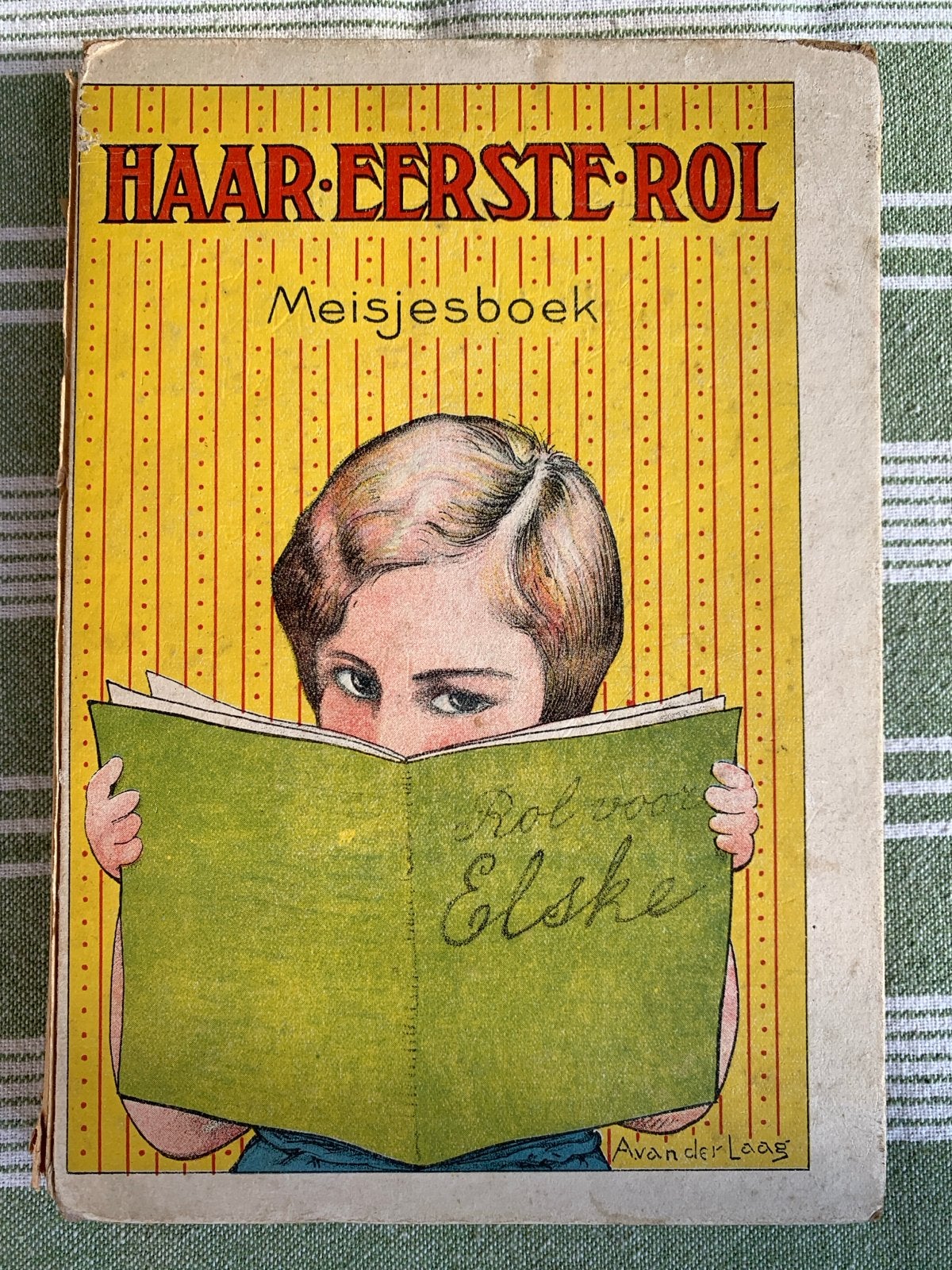 Haar Eerste Rol - Meisjesboek (Vintage), Ophalen of Verzenden