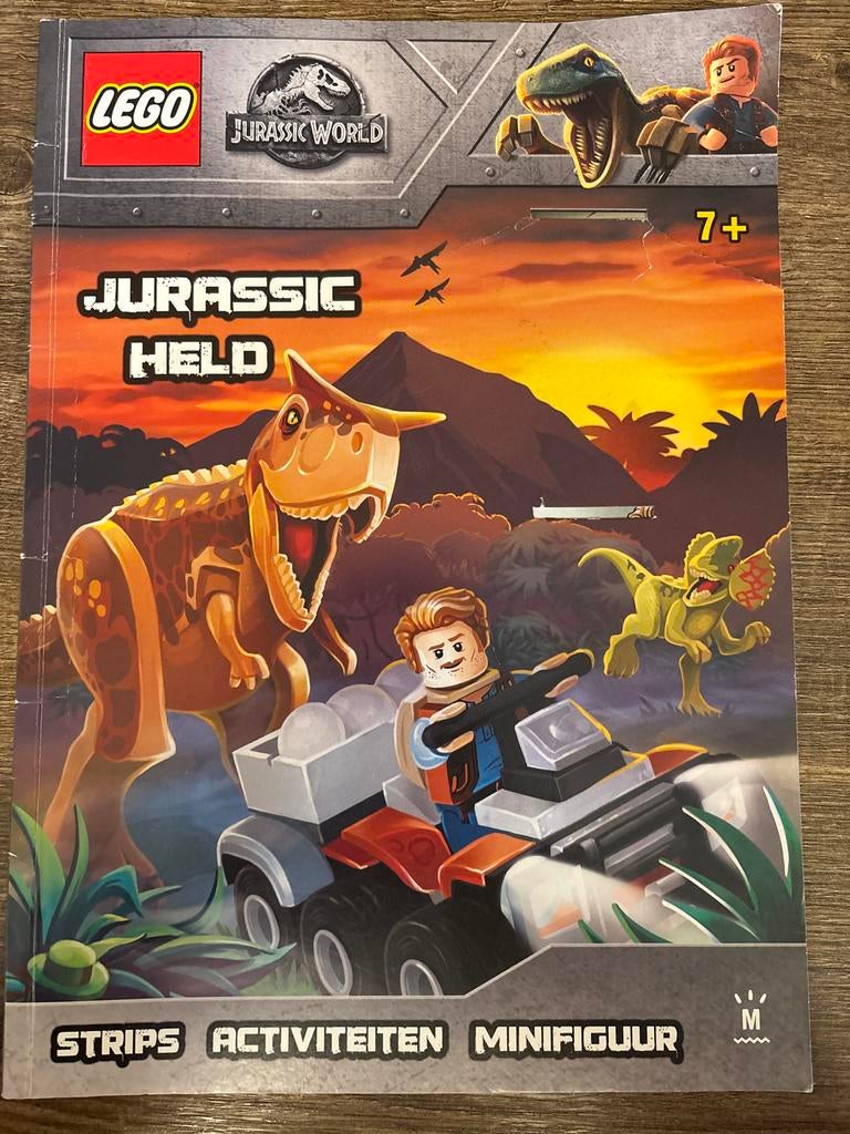 LEGO Jurassic World Jurassic Held boek, Boeken, Tijdschriften en Kranten, Ophalen of Verzenden, Gelezen