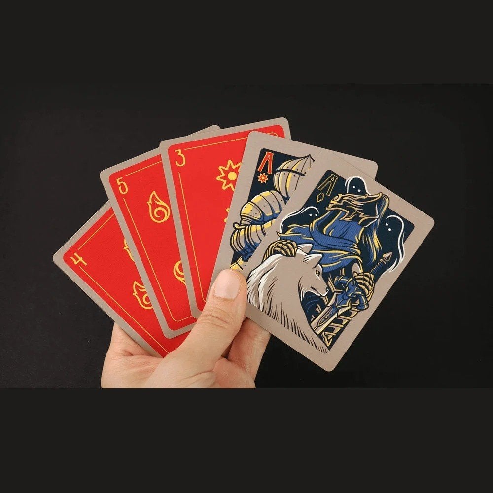 Dark Souls speelkaarten / poker set (52 kaarten), Ophalen of Verzenden, Nieuw, Speelkaart(en)