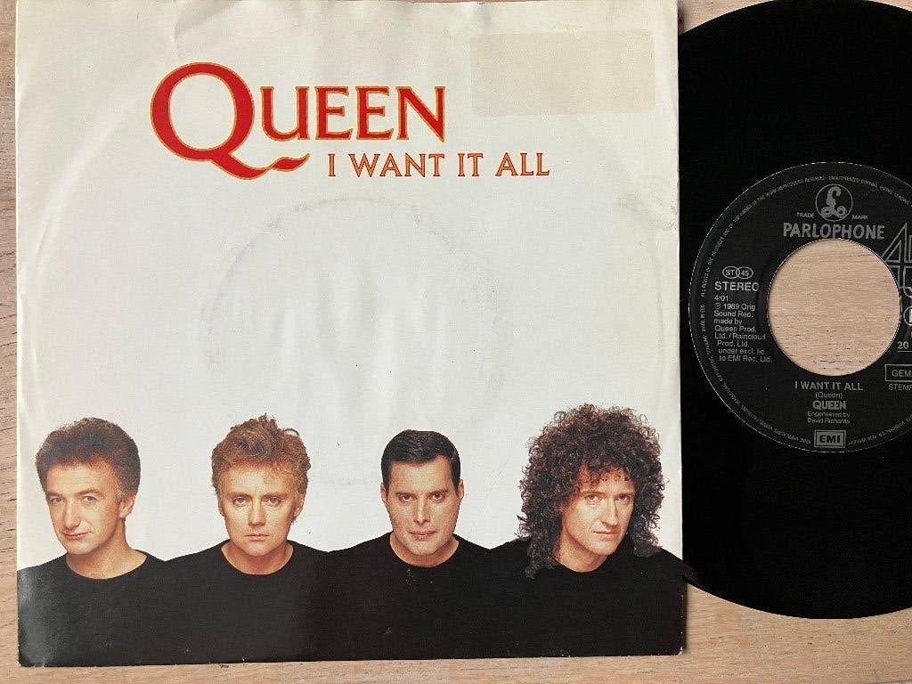 Queen (I want), Cd's en Dvd's, Vinyl Singles, 7 inch, Ophalen of Verzenden, Pop, Overige typen