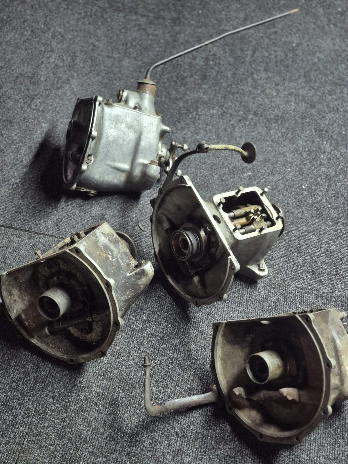 Austin Seven onderdelen /Versnellingsbak/Motor/Raam/Spinners, Ophalen, Gebruikt, Austin