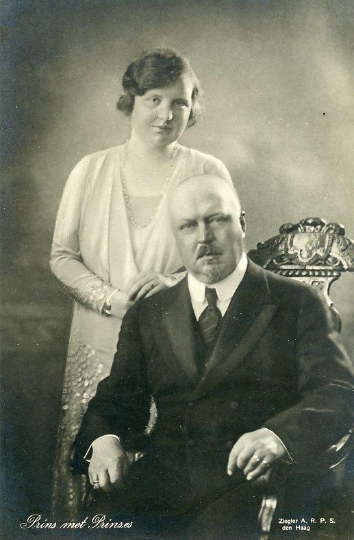 PRINSES JULIANA en PRINS HENDRIK 1930 (DR167), Verzenden, Zo goed als nieuw, Nederland, Kaart, Foto of Prent