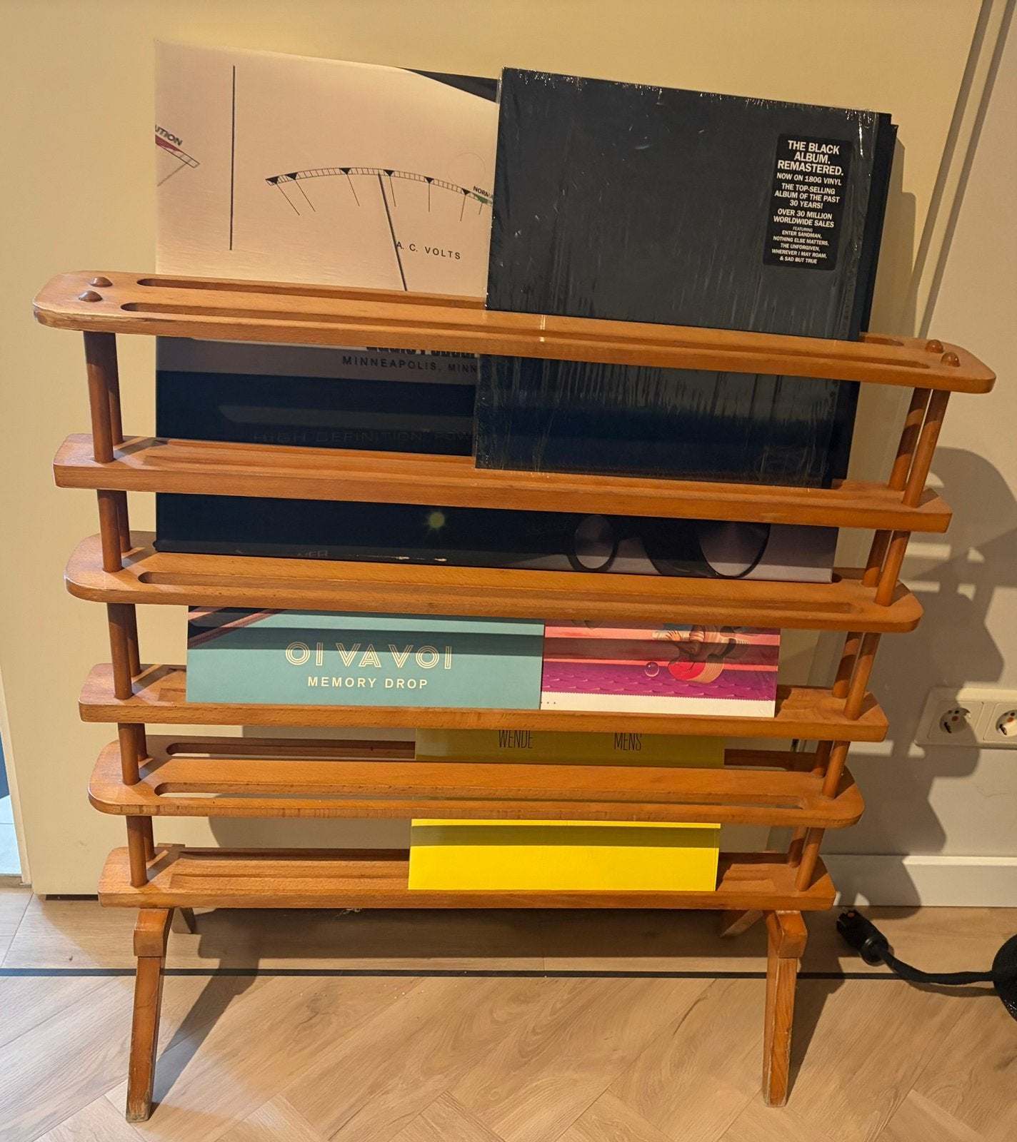 Boekenrekje mid century stijl, Antiek en Kunst, Ophalen