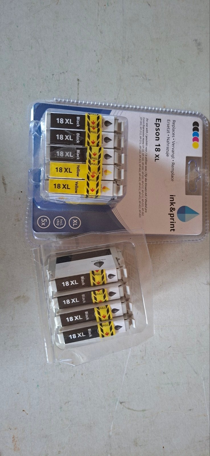 Epson cartridge 9 stuks, Ophalen, Nieuw