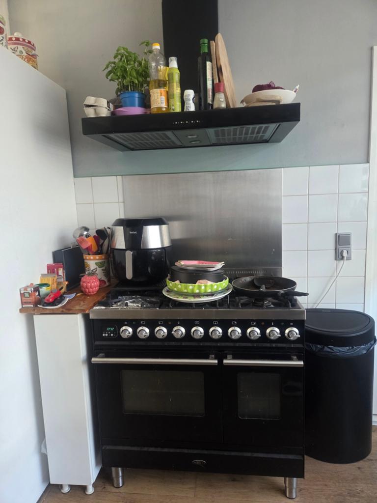 Boretti 6 pits (graag advertentie lezen betreffend datum), Ophalen, Gebruikt, 60 cm of meer, Gas