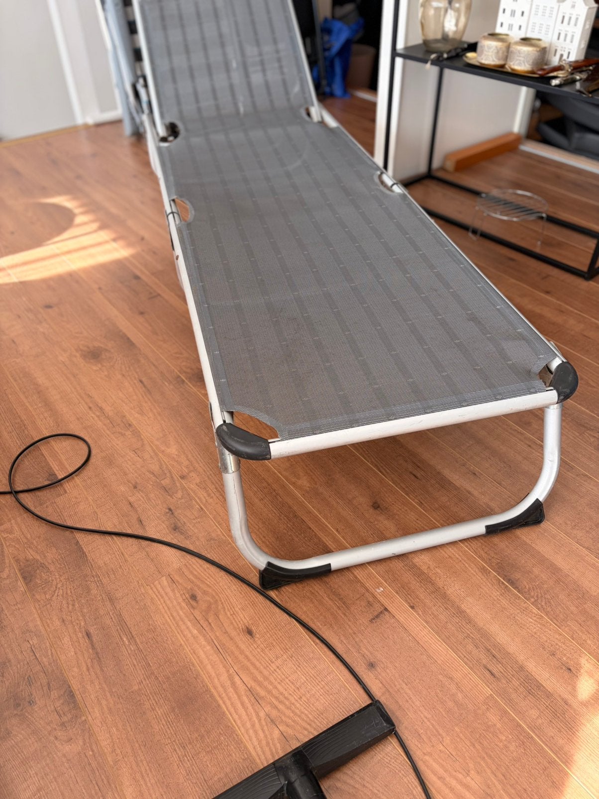 Lig bed voor strand of tuin., Ophalen, Gebruikt, Wicker