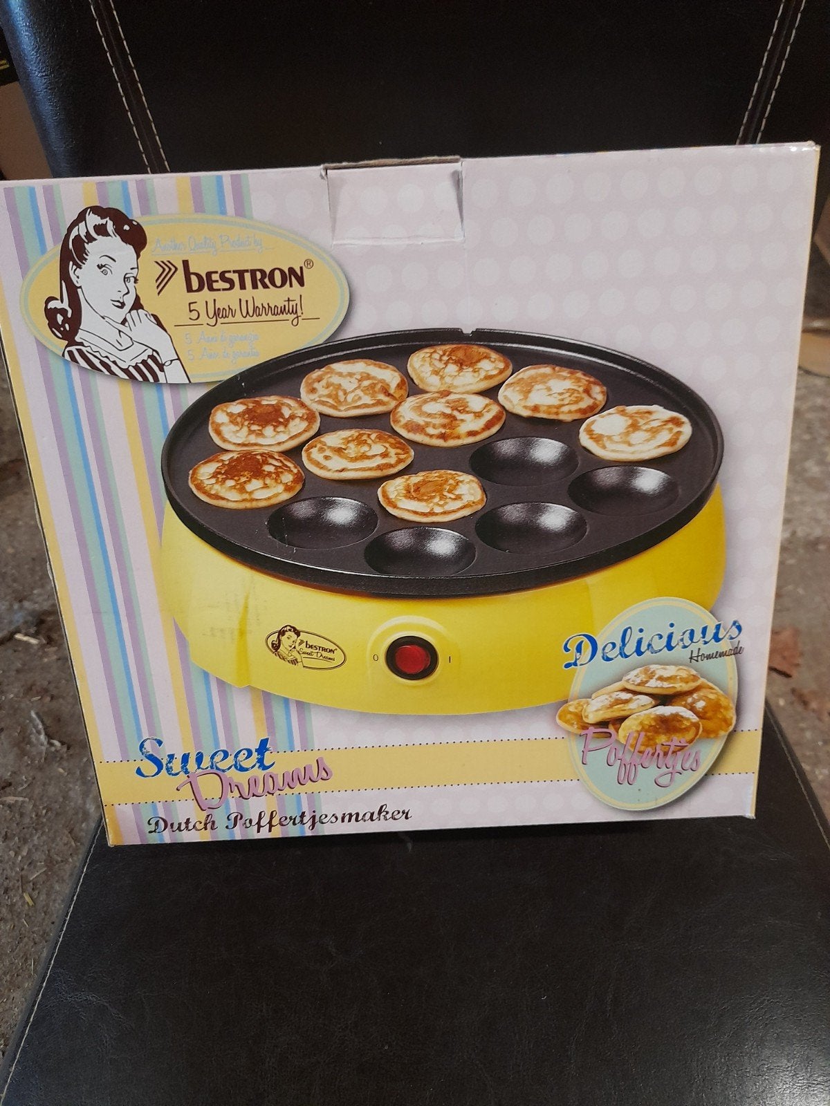 Bestron Poffertjesmaker - Nieuw in doos, Ophalen of Verzenden, Nieuw