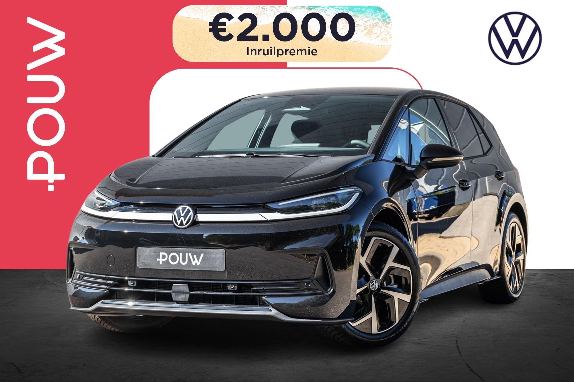 Volkswagen ID.3 Neo Life 190pk 58 kWh | LMV 19'' | Voorstoel, Auto's, Automaat, 12 maanden, Zwart, 190 pk