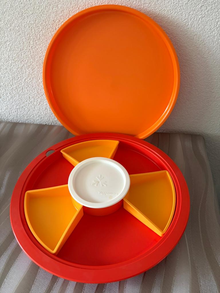 Tupperware serveerschaal, Ophalen of Verzenden, Gebruikt, Schaal