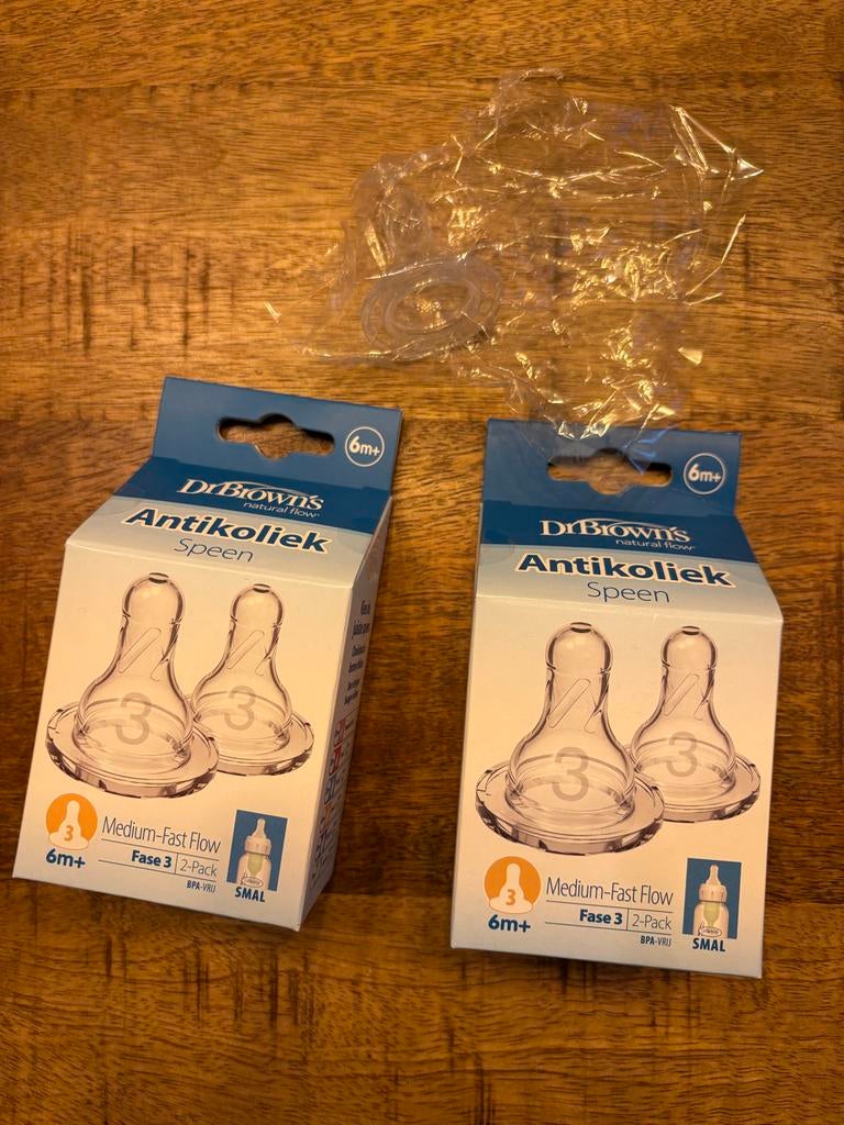 Dr. Brown's Antikoliek Speen Maat 3 (2-Pack), Ophalen, Nieuw, Overige typen