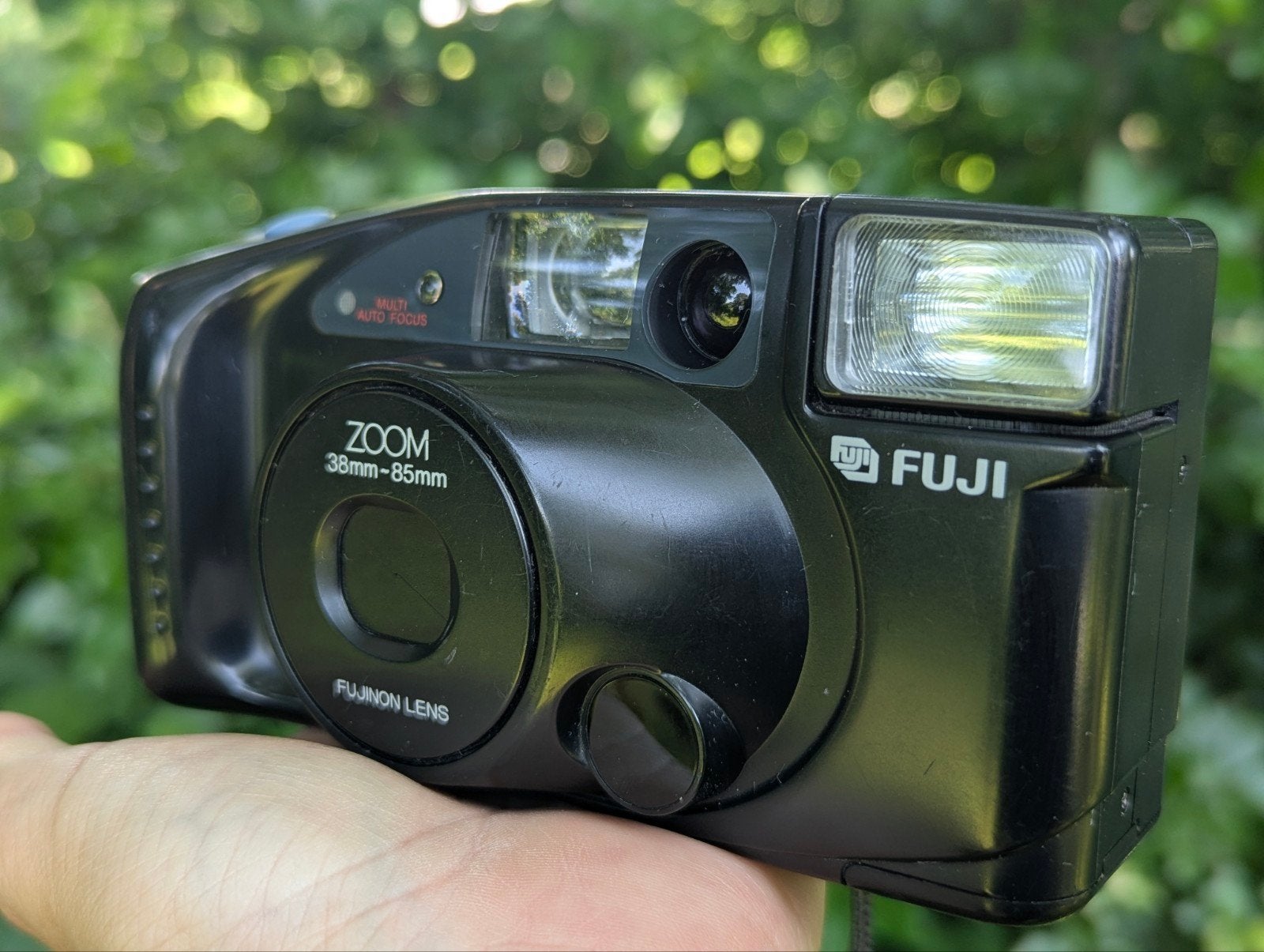 Fuji DL-900 Zoom Compact Camera - Vintage Analoge Camera, Ophalen of Verzenden, Gebruikt, Compact, Fuji
