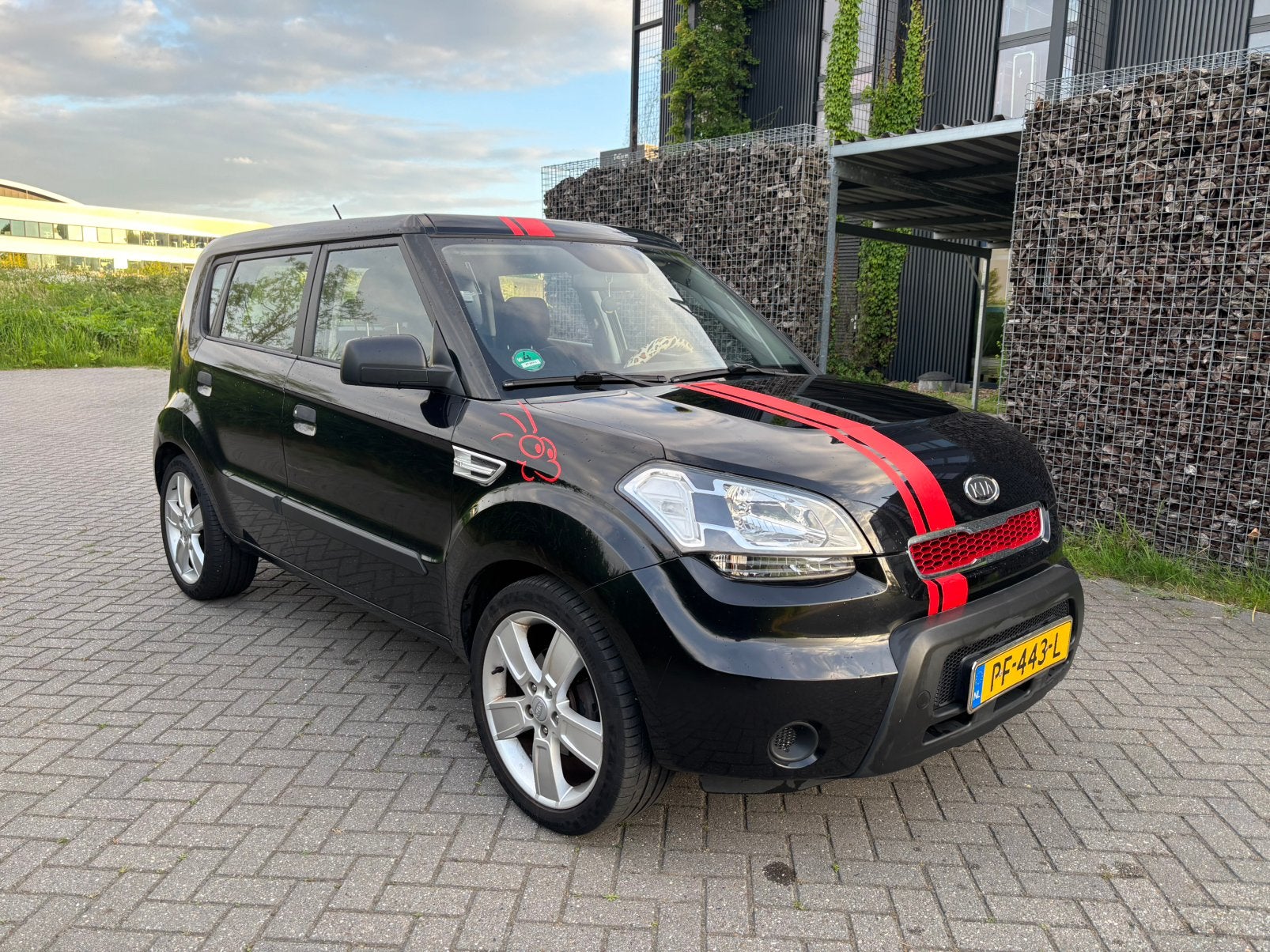 Kia Soul 1.6 2010 Zwart, Auto's, 1145 kg, 4 cilinders, Bedrijf, Handgeschakeld