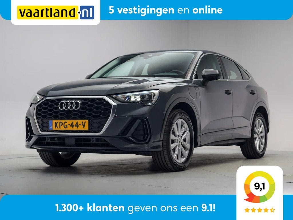 Audi Q3 Sportback 45 TFSI e S Line [ Virtual Leder Trekhaak, Auto's, Audi, Gebruikt, 116 pk, Hybride Elektrisch/Benzine, SUV of Terreinwagen