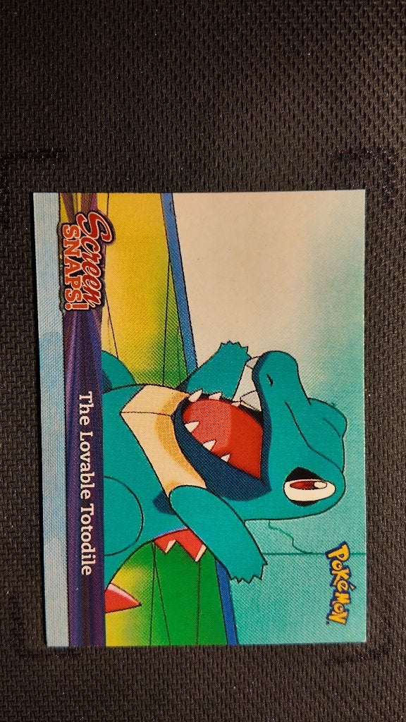 screen snaps the lovable totodile  topps | Pokemon kaart, Ophalen, Zo goed als nieuw, Losse kaart