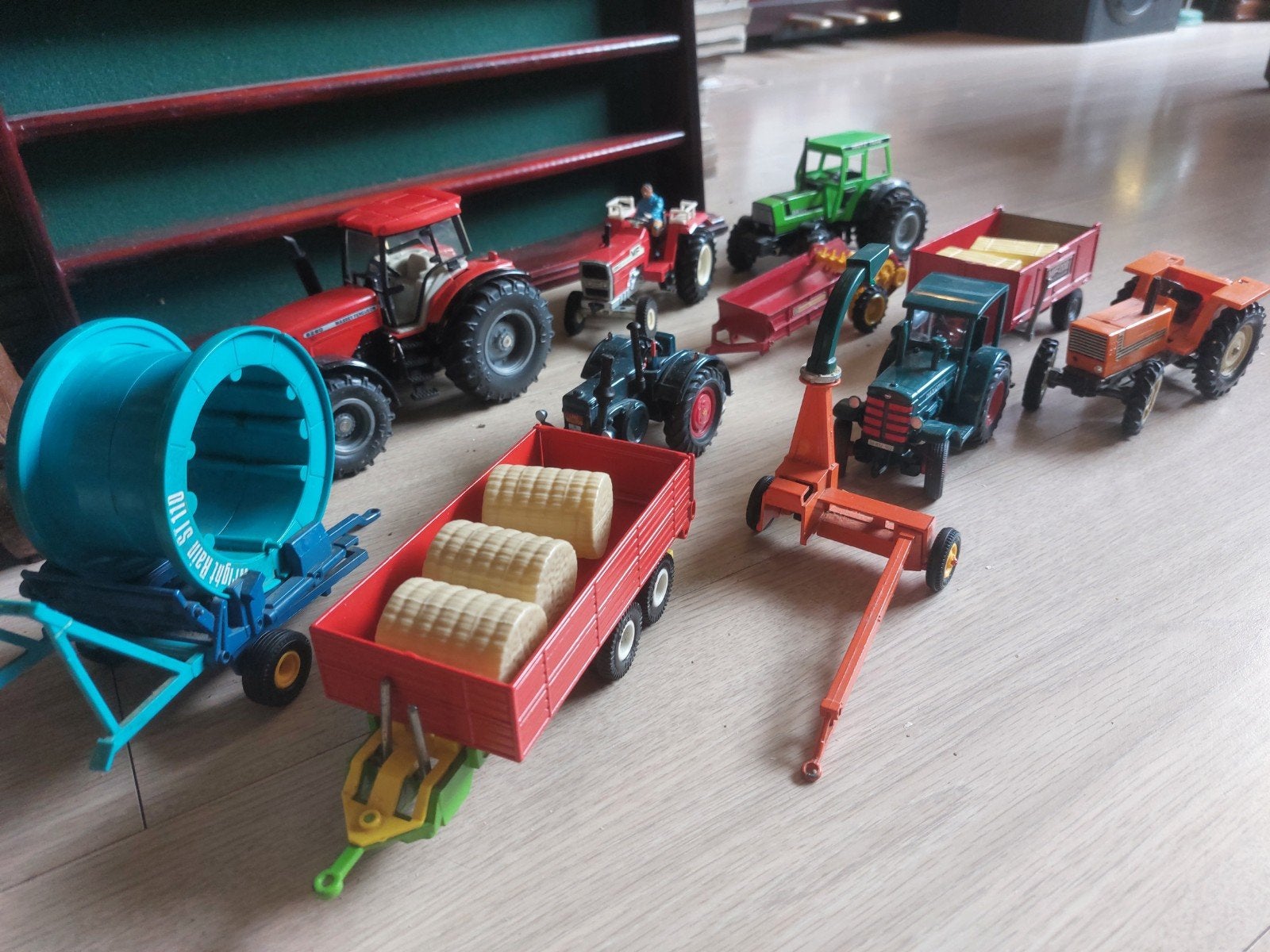 Partij verzameling Britains in mint conditie, Ophalen, Tractor of Landbouw, Britains