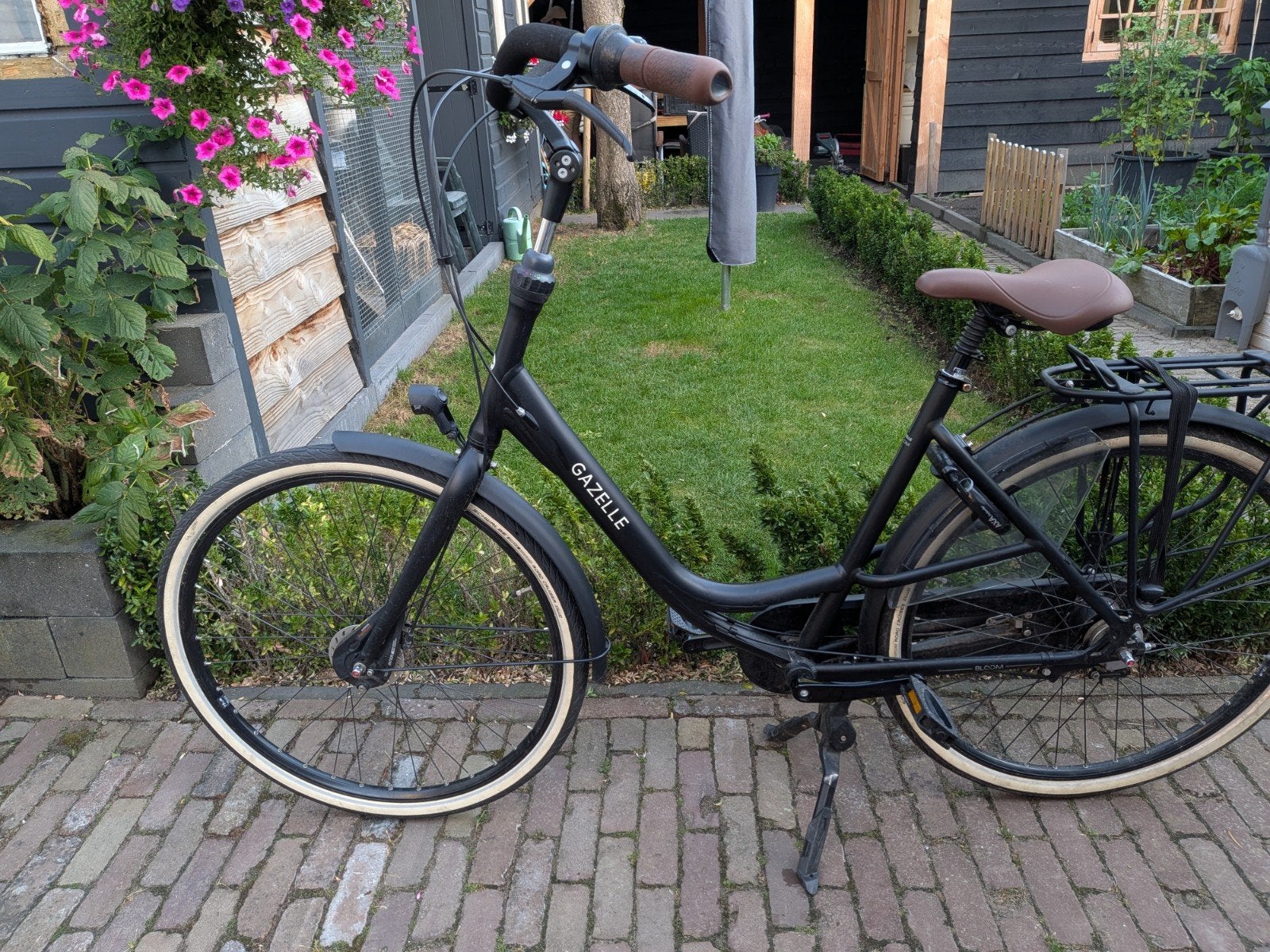 Gazelle Bloom moederfiets, Fietsen en Brommers, Ophalen, 53 tot 56 cm, Velgrem, Versnellingen