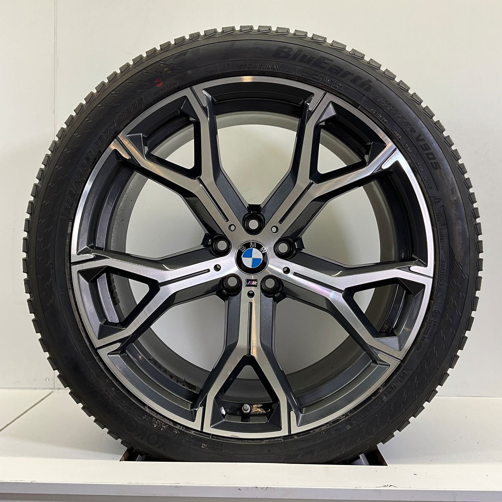 BMW X5 G05 X6 G06 BREEDSET VELGEN + WINTERBANDEN 21 INCH ORI, Gebruikt, -, 275 mm, -