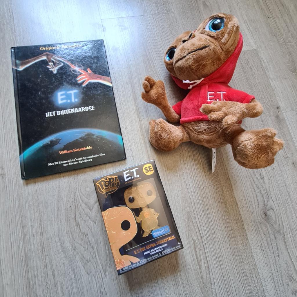 E.T. the extra terrestrial spullen, Ophalen of Verzenden, Zo goed als nieuw, Actiefiguur of Pop