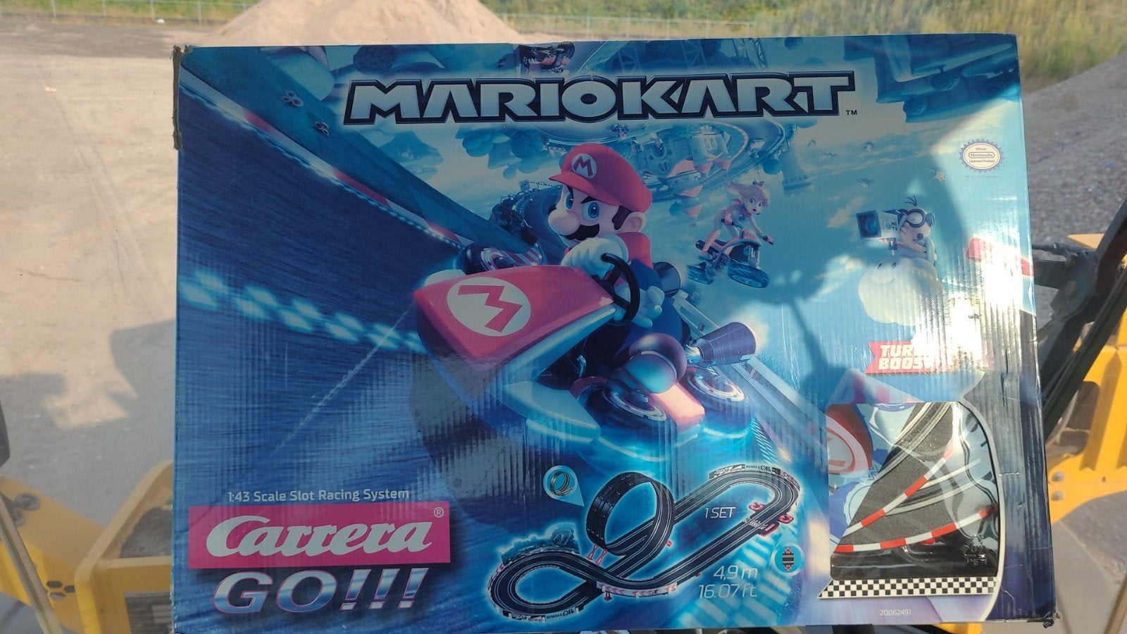 Carrera GO!!! Mario Kart Racebaan - Werkt 100%, Kinderen en Baby's, Speelgoed | Racebanen, Ophalen, Gebruikt, Elektrisch, Carrera