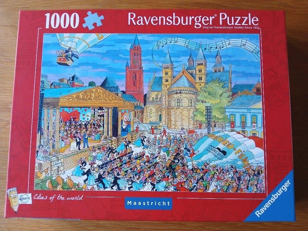 Te koop legpuzzel,1000 stukjes, Ravensburger, Maastricht., Hobby en Vrije tijd, Denksport en Puzzels, Ophalen, 500 t/m 1500 stukjes