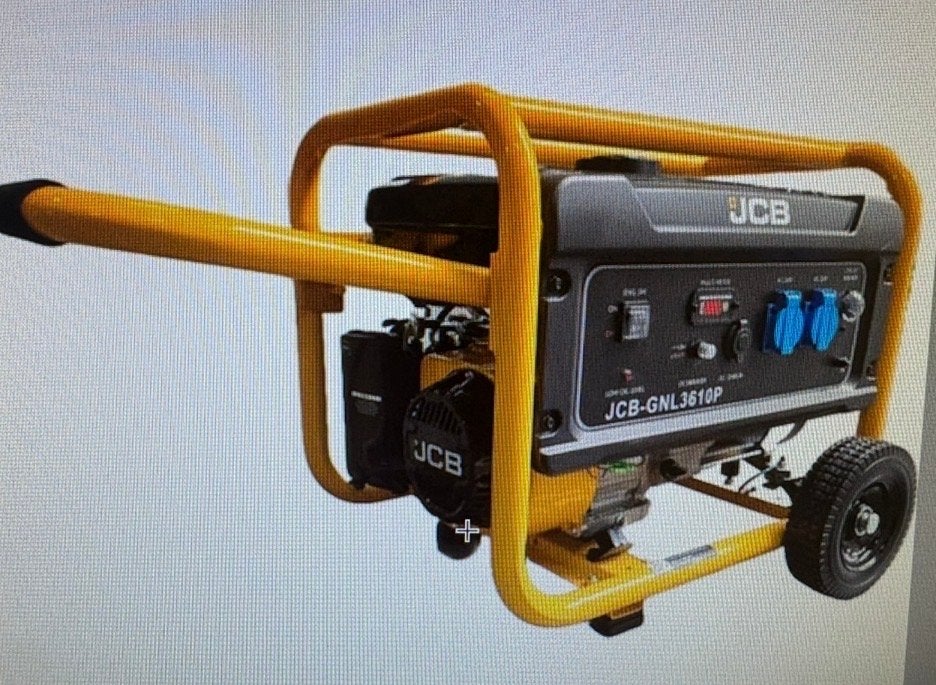 JCB GNL3610P Benzine Aggregaat - Nieuw., Ophalen, Benzine, Jcb, Zo goed als nieuw
