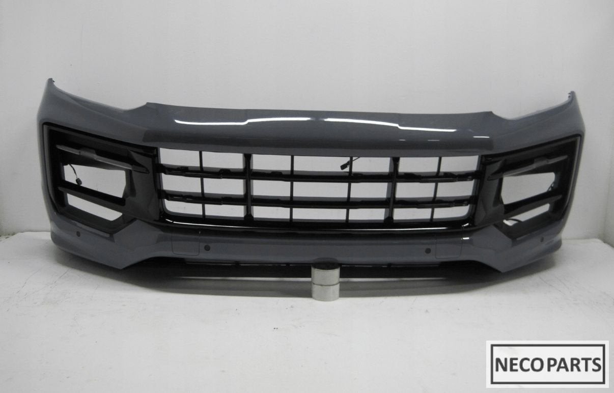 PORSCHE CAYENNE 9Y0 FACELIFT SPORT DESIGN CAMERA VOORBUMPER, Gebruikt, -, Porsche, Ophalen of Verzenden