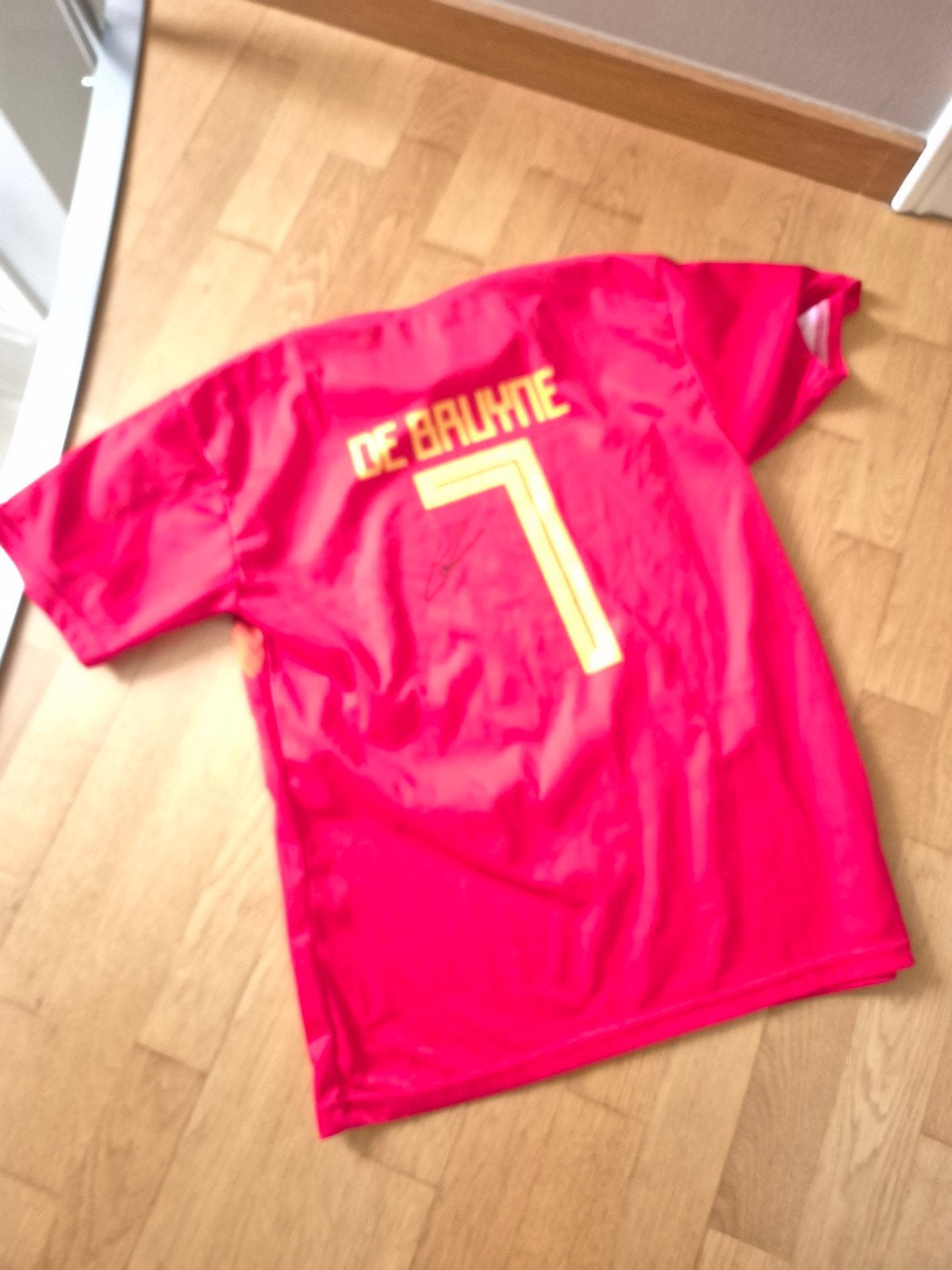 Kevin de Bruyne gesigneerde t shirt, Ophalen of Verzenden, Nieuw, Buitenlandse clubs, Shirt
