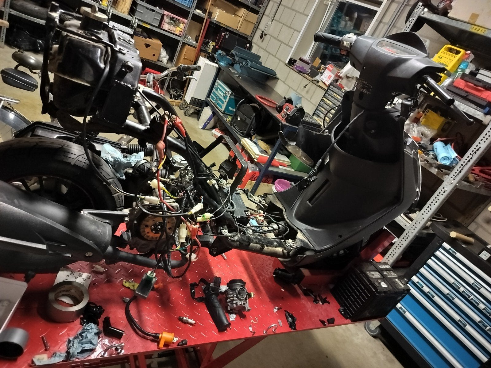 Motorblok gts vici 50cc 4takt., Ophalen, Gebruikt, Blok, Overige merken