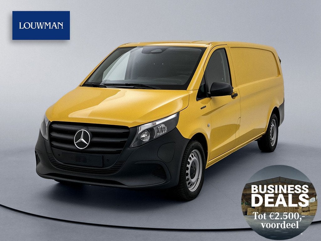 Mercedes-Benz eVito 112 L3 DHL |Smartphone integratie | DC s, Auto's, Bestelauto's, Bedrijf, Te koop, ABS, Airbags, Airconditioning