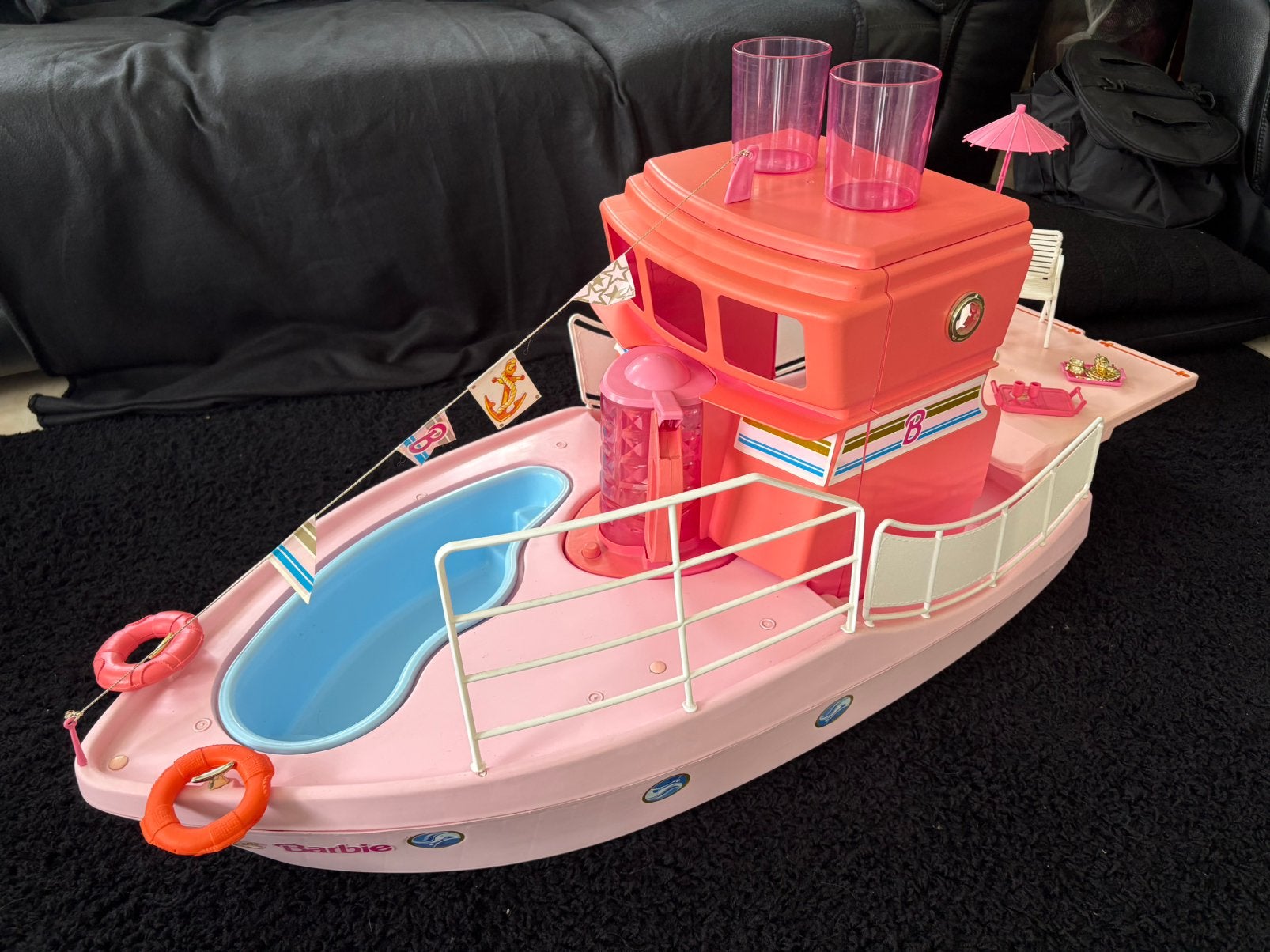 Barbie boot (Vintage jaren ‘90), Ophalen, Gebruikt, Meisje