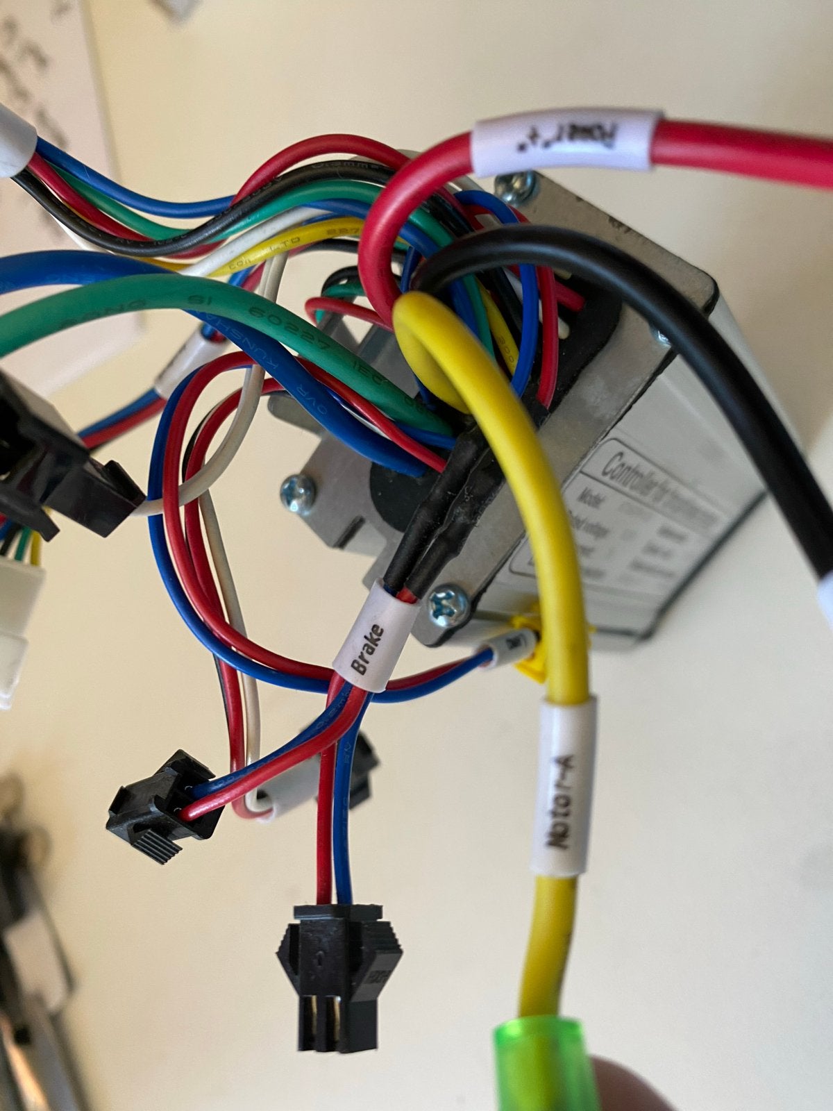 Controller voor borstelloze motor e-bike, Fietsen en Brommers, Fietsonderdelen, Gebruikt, Motor, Aluminium, Elektrische fiets