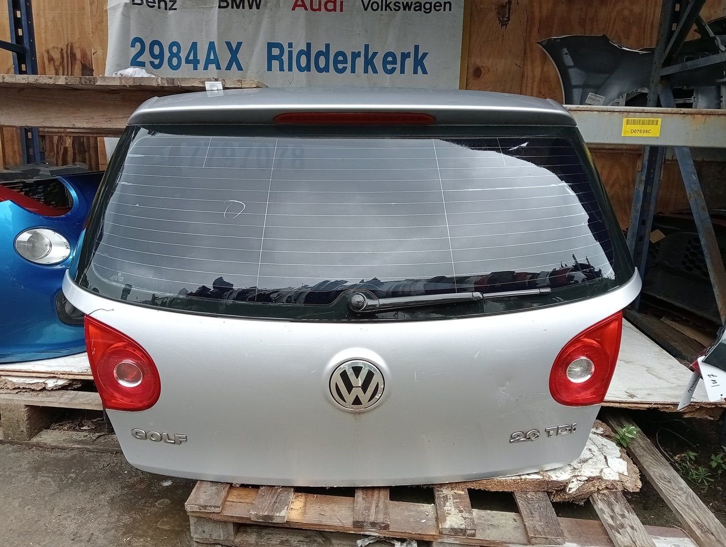 Achterklep van een Volkswagen Golf (LC9X), Gebruikt, Volkswagen, -, Ophalen of Verzenden