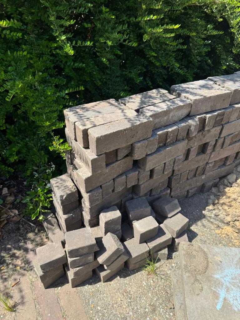 Gratis - klinkers, Ophalen, Gebruikt, Beton, Klinkers
