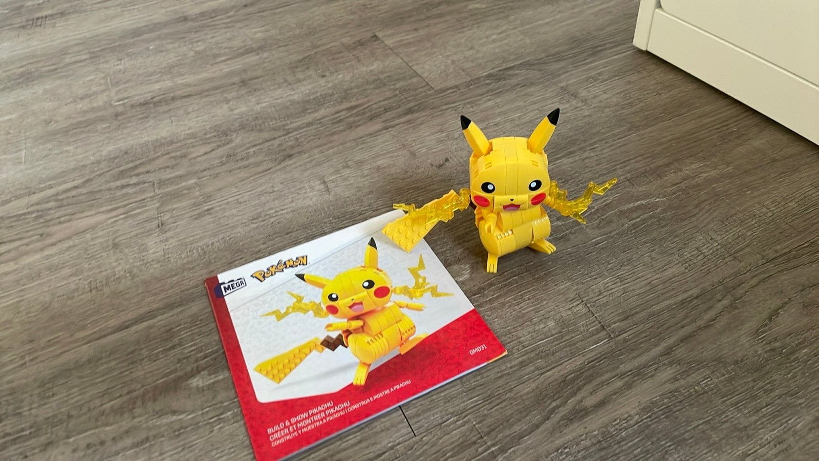Mega Construx Pokémon Pikachu bouwset, Ophalen of Verzenden, Zo goed als nieuw, Megabloks