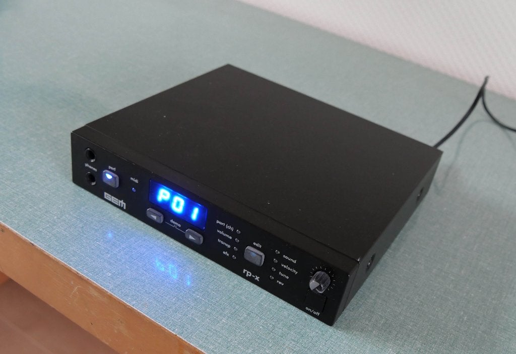 GEM RP-X piano soundmodule, Ophalen of Verzenden, Gebruikt, Overige merken