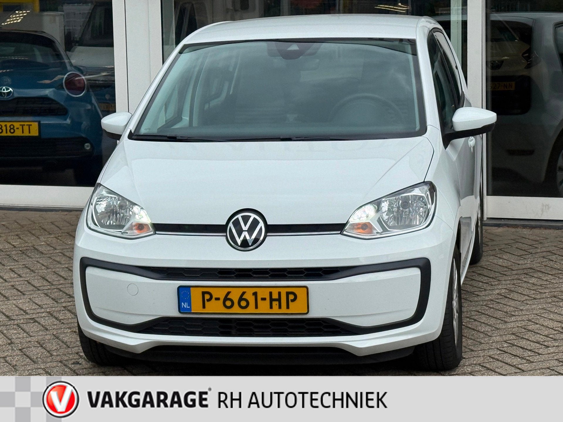 Volkswagen Up! 1.0, Auto's, Volkswagen, Gebruikt, 4 stoelen, Origineel Nederlands, Bedrijf