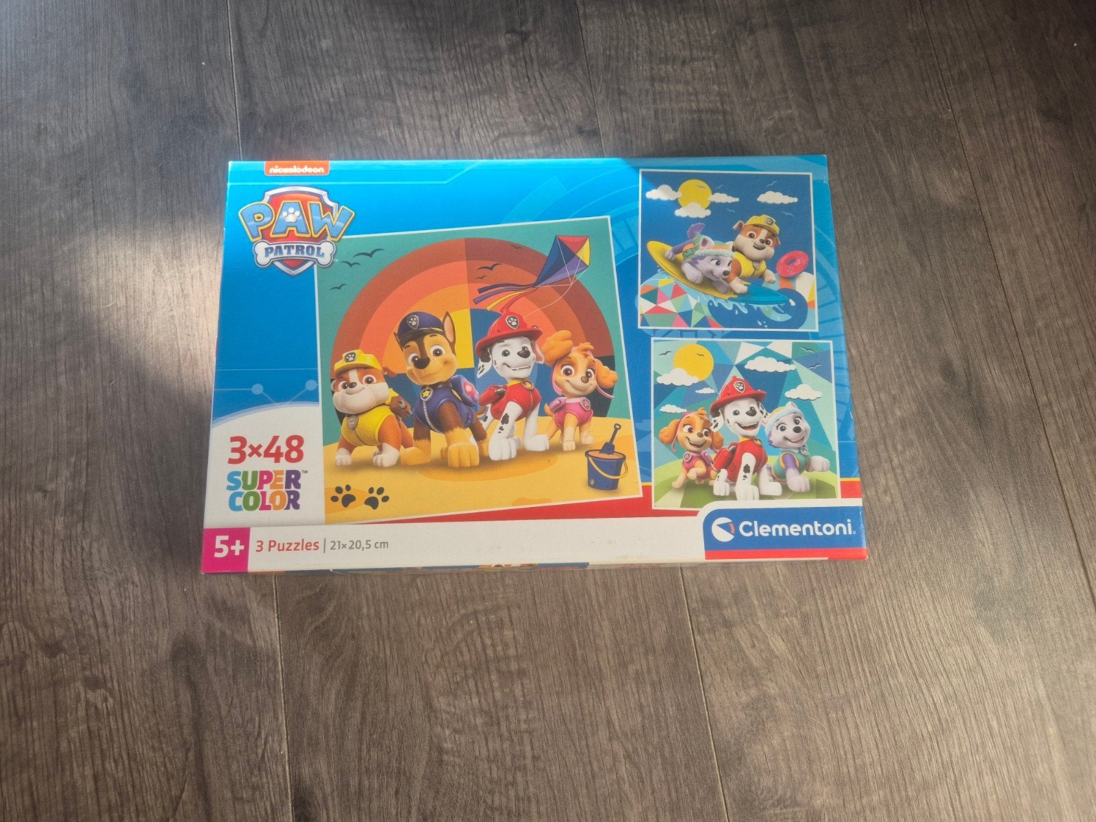 Paw Patrol 3x48 Super Color Puzzels Clementoni, Kinderen en Baby's, Speelgoed | Kinderpuzzels, Ophalen of Verzenden, Meer dan 50 stukjes
